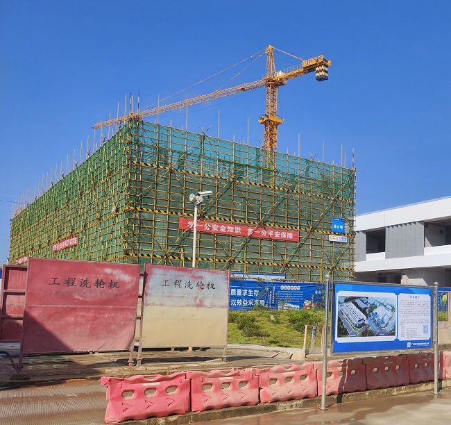 金橋市場(chǎng)三期項目(A地塊)綜合樓工程。吳泳錦 攝（修圖）.jpg